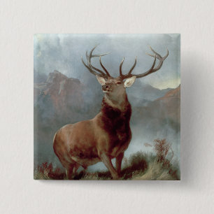 Sir Edwin Landseer   Monarch of the Glen, 1851 Button