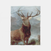 Sir Edwin Landseer | Monarch of the Glen, 1851 Fleecedecke (Vorderseite)