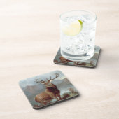 Sir Edwin Landseer | Monarch of the Glen, 1851 Getränkeuntersetzer (Rechte Seite)