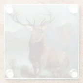 Sir Edwin Landseer | Monarch of the Glen, 1851 Glasuntersetzer (Rückseite)
