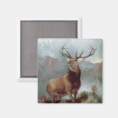 Sir Edwin Landseer | Monarch of the Glen, 1851 Magnet (Vorderseite/Rückseite)