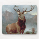 Sir Edwin Landseer | Monarch of the Glen, 1851 Mousepad<br><div class="desc">Abbildungsnummer: BAL3435 Monarch of the Glen,  1851 (Öl auf Leinwand). Landseer,  Sir Edwin (1802-73) Öl auf Leinwand. United Distillers and Vintners . 1851</div>