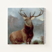 Sir Edwin Landseer | Monarch of the Glen, 1851 Notizblock (Rückseite)