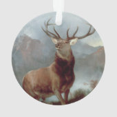 Sir Edwin Landseer | Monarch of the Glen, 1851 Ornament (Rückseite)