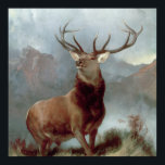 Sir Edwin Landseer | Monarch of the Glen, 1851 Poster<br><div class="desc">Monarch of the Glen,  1851 | von Sir Edwin Landseer | Art Location: United Distillers and Vintners | English Artist | Image Collection number: BAL3435</div>
