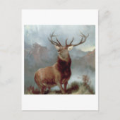 Sir Edwin Landseer | Monarch of the Glen, 1851 Postkarte (Vorderseite)
