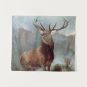 Sir Edwin Landseer | Monarch of the Glen, 1851 Wandteppich (Vorderseite (Horizontal))