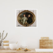 Sir Endymion Porter (1587-1649) und der Künstler,  Poster (Küche)