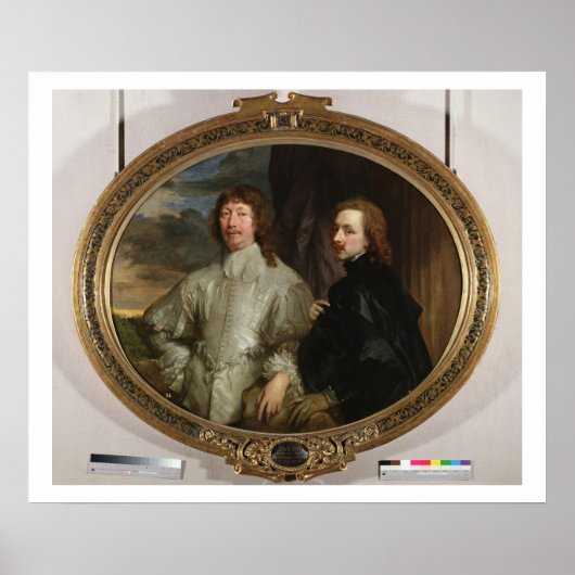 Sir Endymion Porter (1587-1649) und der Künstler,  Poster (Vorne)