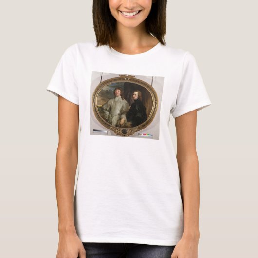 Sir Endymion Porter (1587-1649) und der Künstler,  T-Shirt (Vorderseite)