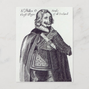 Sir Felim O'Neill von Kinard Postkarte