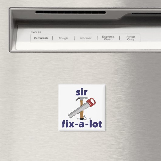 Sir Fix-A-Lot Magnet (In Situ (Geschirrspüler))