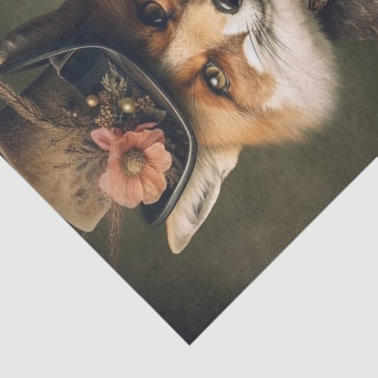 Sir Foxy1 Seidenpapier (Ausschnitt)