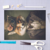 Sir Foxy1 Seidenpapier (Handwerk)