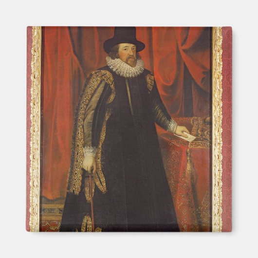 Sir Francis Bacon Viscount von St. Albans Magnet (Vorne)