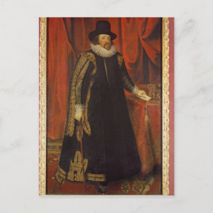 Sir Francis Bacon Viscount von St. Albans Postkarte