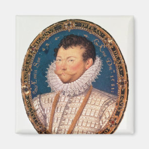 Sir Francis Drake, 1581 Magnet