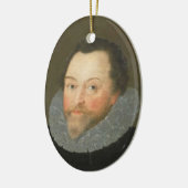 Sir Francis Drake Keramik Ornament (Links)