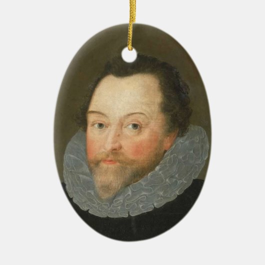 Sir Francis Drake Keramik Ornament (Vorne)