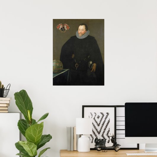 Sir Francis Drake Poster (Heimbüro)