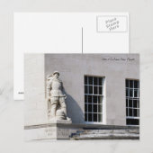 Sir Francis Drake Statue, Postkarte Plymouth (Vorne/Hinten)