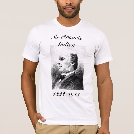 Sir Francis Galton #1 T-Shirt (Vorderseite)