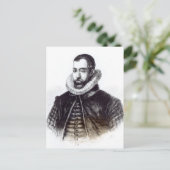 Sir Francis Walsingham Postkarte (Stehend Vorderseite)