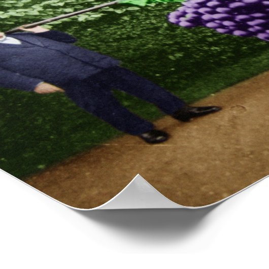 Sir Frank Crisp bei Friar Park Poster (Ecke)