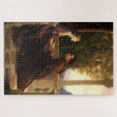 Sir Frank Dicksee Das Ende der Quest Puzzle (Horizontal)