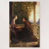 Sir Frank Dicksee Das Ende der Quest Puzzle (Vertikal)