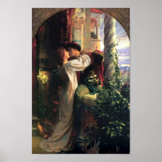Sir Frank Dicksee, Romeo und Julia Canvas Print Poster