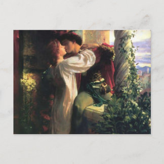 Sir Frank Dicksee, Romeo und Julia Postcard Postkarte