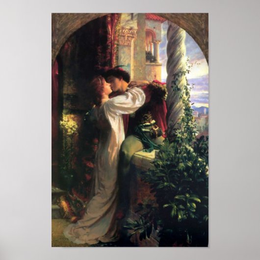 Sir Frank Dicksee, Romeo und Julia Poster (Vorne)