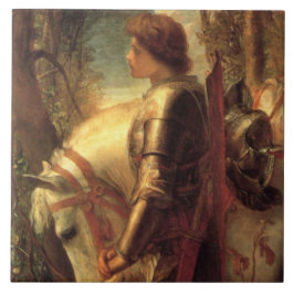 Sir Galahad (Arthurischer Ritter des Runden Tische Fliese