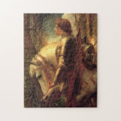 Sir Galahad (Arthurischer Ritter des Runden Tische Puzzle (Vertikal)