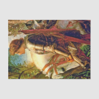 “Sir Galahad” by George Frederic Watts Seidenpapier