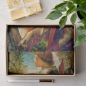 “Sir Galahad” by George Frederic Watts Seidenpapier (Geschenk)