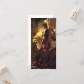 Sir Galahad (von George Frederick Watts) Karte (Vorderseite/Rückseite Beispiel)