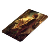 Sir Galahad (von George Frederick Watts) Magnet (Linke Seite)