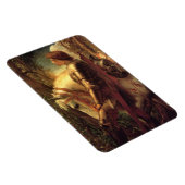 Sir Galahad (von George Frederick Watts) Magnet (Rechte Seite)
