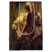 Sir Galahad (von George Frederick Watts) Mittlere Geschenktüte (Rückseite)