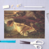 Sir Galahad (von George Frederick Watts) Seidenpapier (Handwerk)