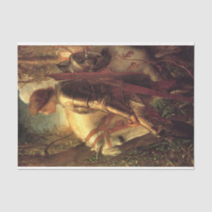 Sir Galahad (von George Frederick Watts) Seidenpapier