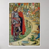 Sir Galahad vor Gericht von König Arthur Poster (Vorne)