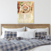 Sir Galahad wird am Runden Tisch begrüßt Leinwanddruck (Insitu (Schlafzimmer))