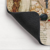 Sir Galahad wird zum runden Tabelle begrüßt Mousepad (Ecke)