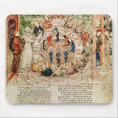 Sir Galahad wird zum runden Tabelle begrüßt Mousepad (Vorne)