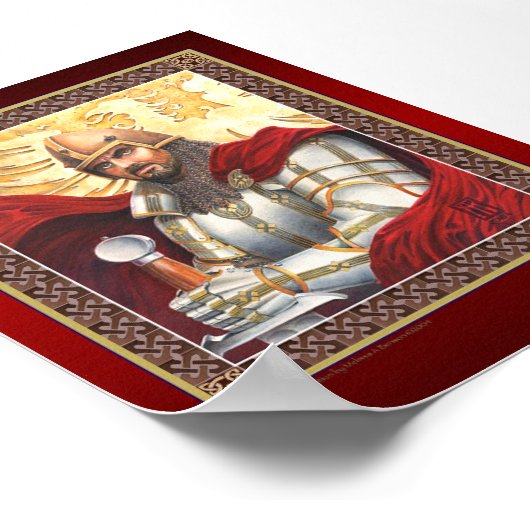 Sir Gawain Print Poster (Ecke)