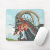 Sir Gawains Kriegsross Gringolet Mousepad (Mit Mouse)