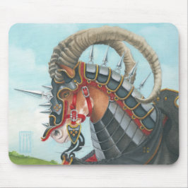 Sir Gawains Kriegsross Gringolet Mousepad